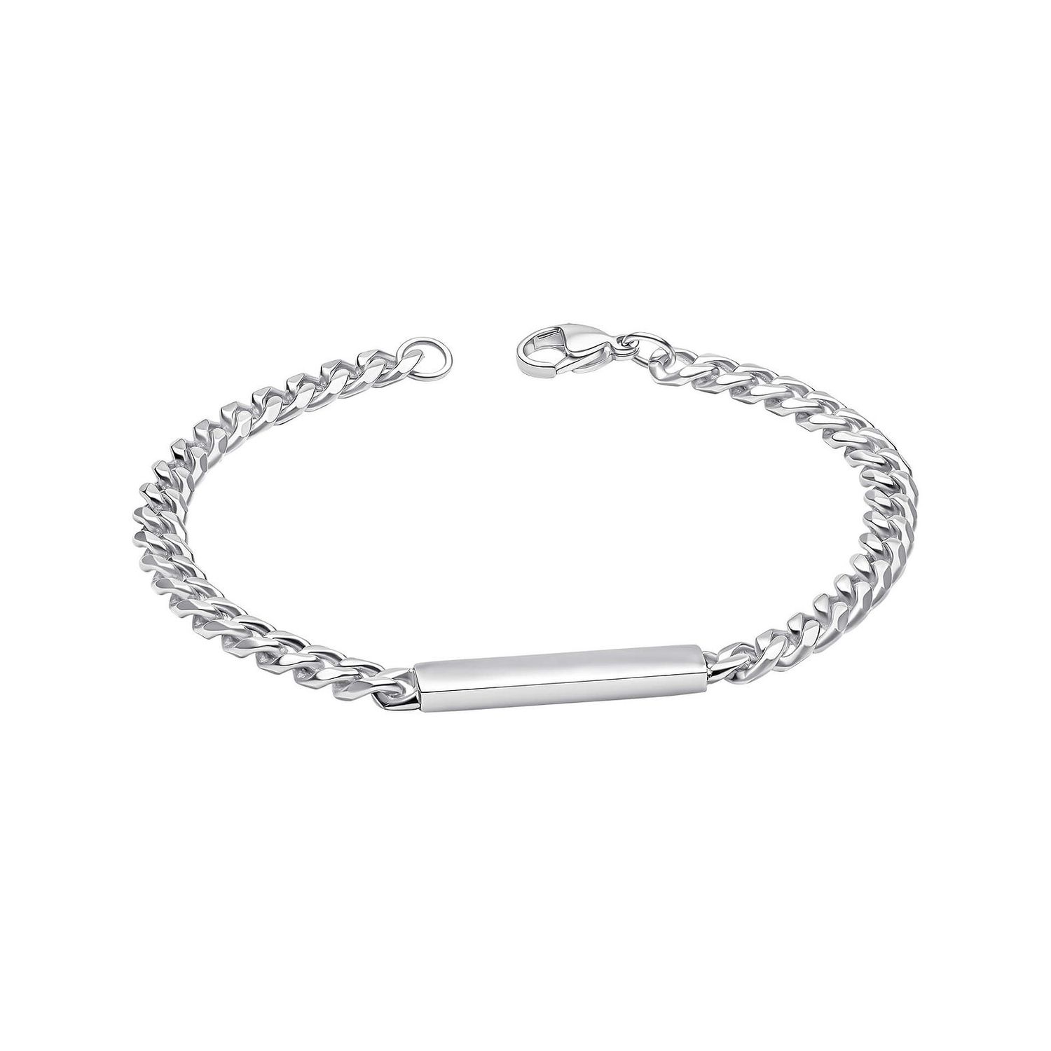 Stainless Steel Engraveable ID Bracelet Stainless Steel Engraveable ID Bracelet