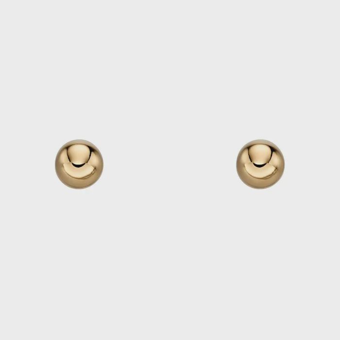 9ct Yellow Gold 4mm Ball Stud Earrings 9ct Yellow Gold 4mm Ball Stud Earrings