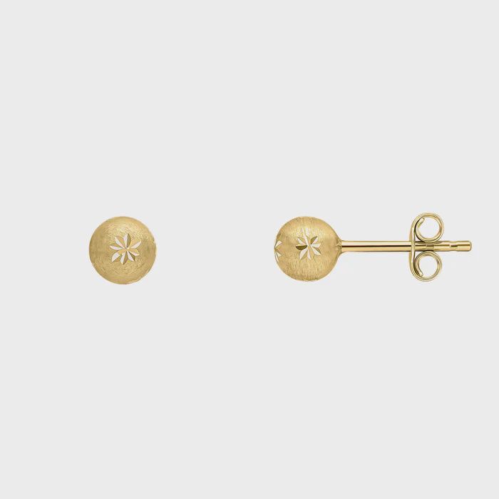 9ct Yellow Gold Starburst Stud Earrings 9ct Yellow Gold Starburst Stud Earrings