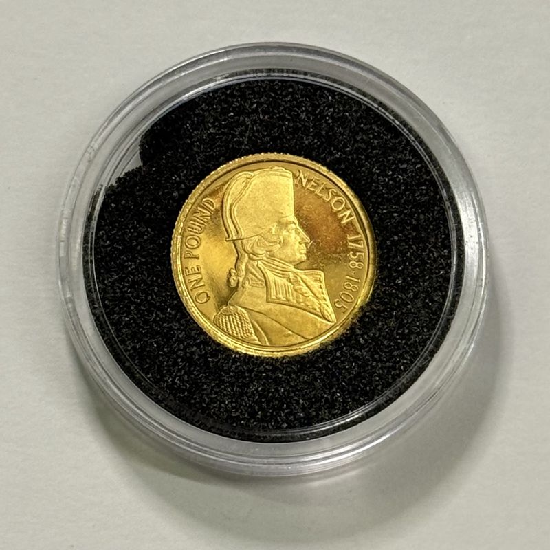 Pre-Owned Nelson 1785-1805 Gold Coin 2005 1/25oz