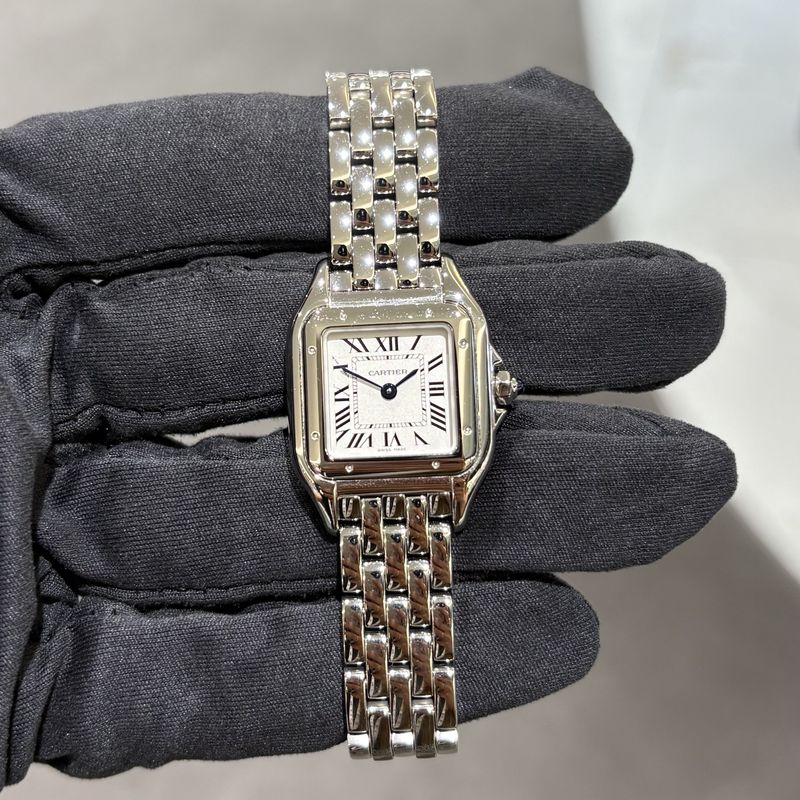 Pre-Owned Cartier Panthère Small Steel Ladies Quartz Watch WSPN0013 4177