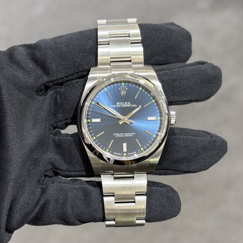 Pre-Owned Rolex Oyster Perpetual 39mm Automatic Gents Watch 114300