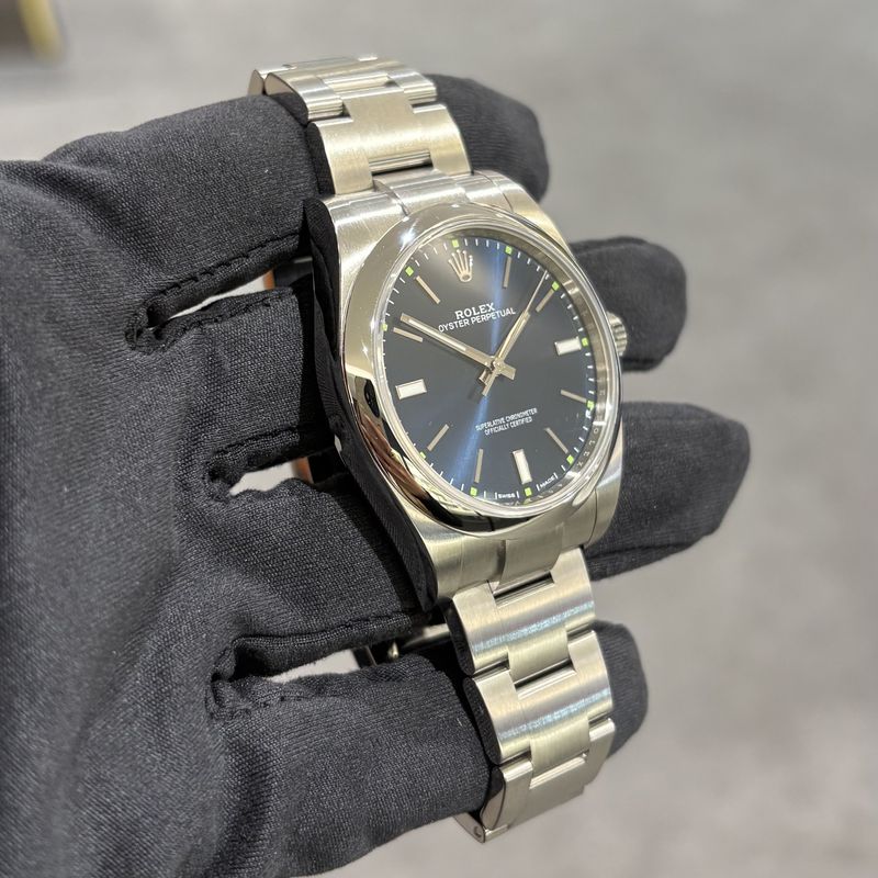 Pre-Owned Rolex Oyster Perpetual 39mm Automatic Gents Watch 114300