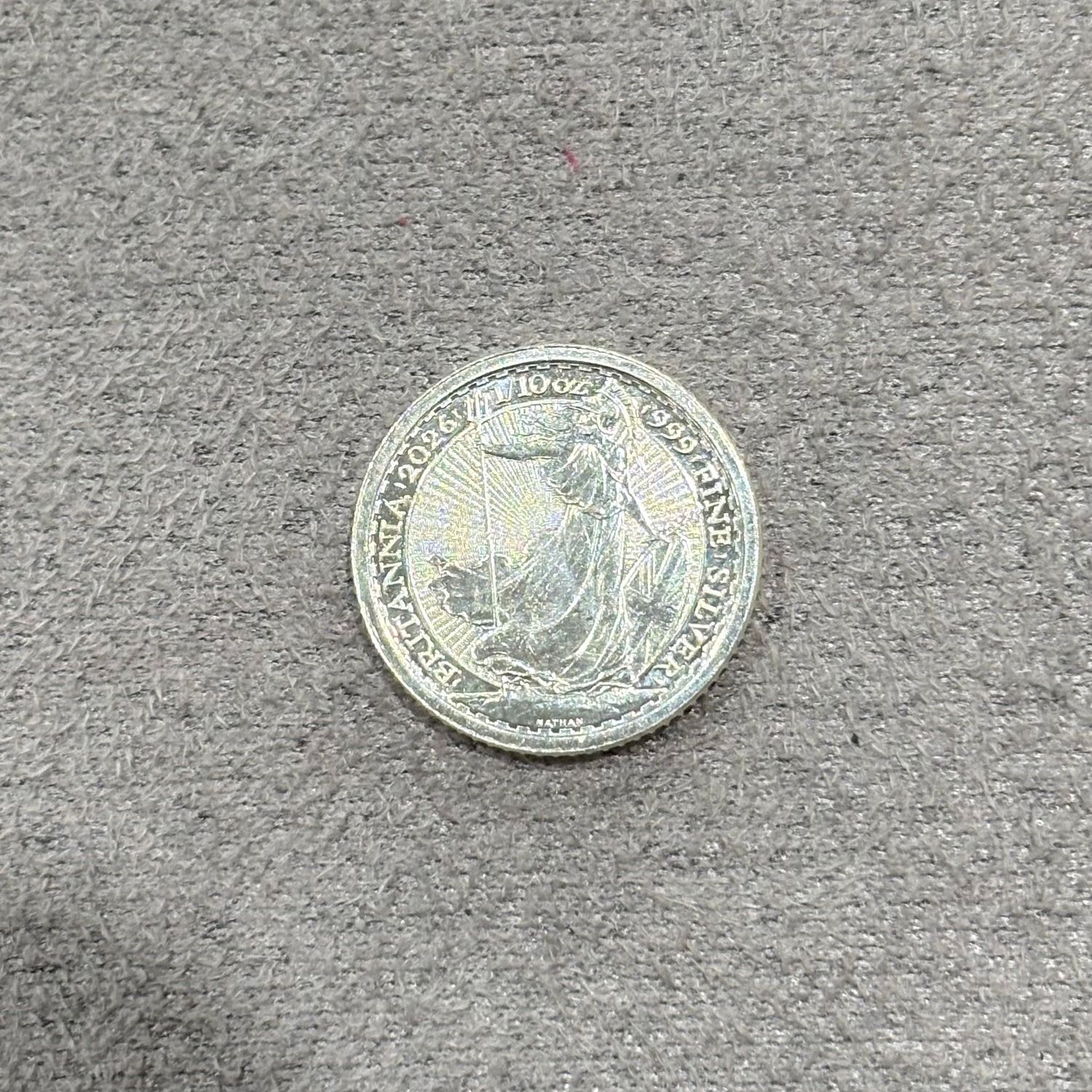 1/10oz Pre Owned Silver Britannia Coin