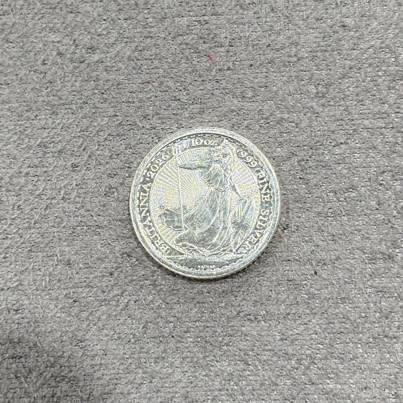 1/10oz Pre Owned Silver Britannia Coin 1/10oz Pre Owned Silver Britannia Coin