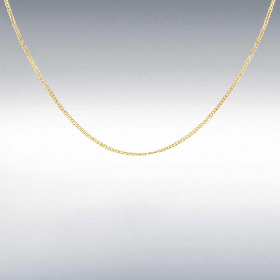 Silver Gold Plated 35 Panza Curb Chain