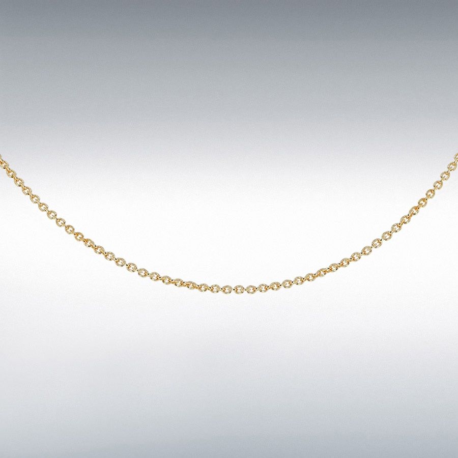 Silver Gold Plated 16" Belcher Chain