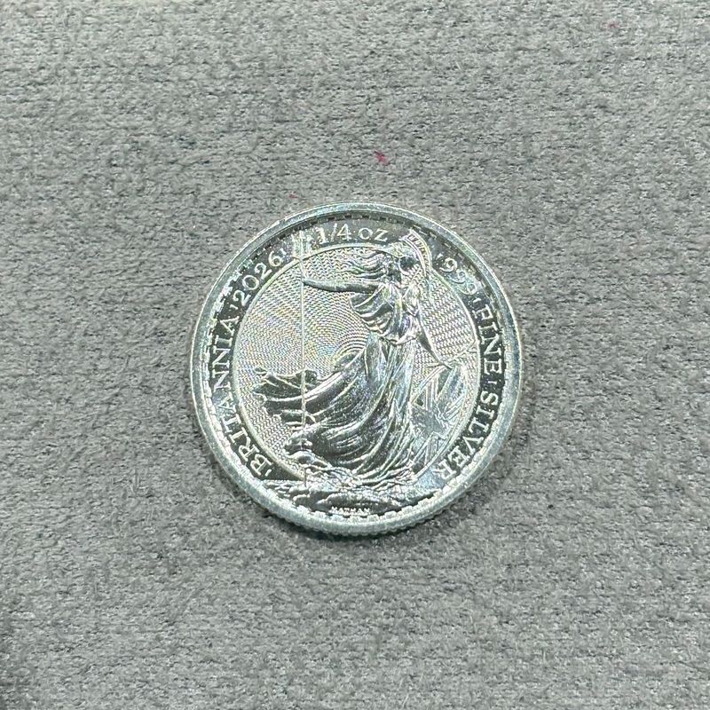 Pre Owned 1/4oz Silver Britannia Pre Owned 1/4oz Silver Britannia