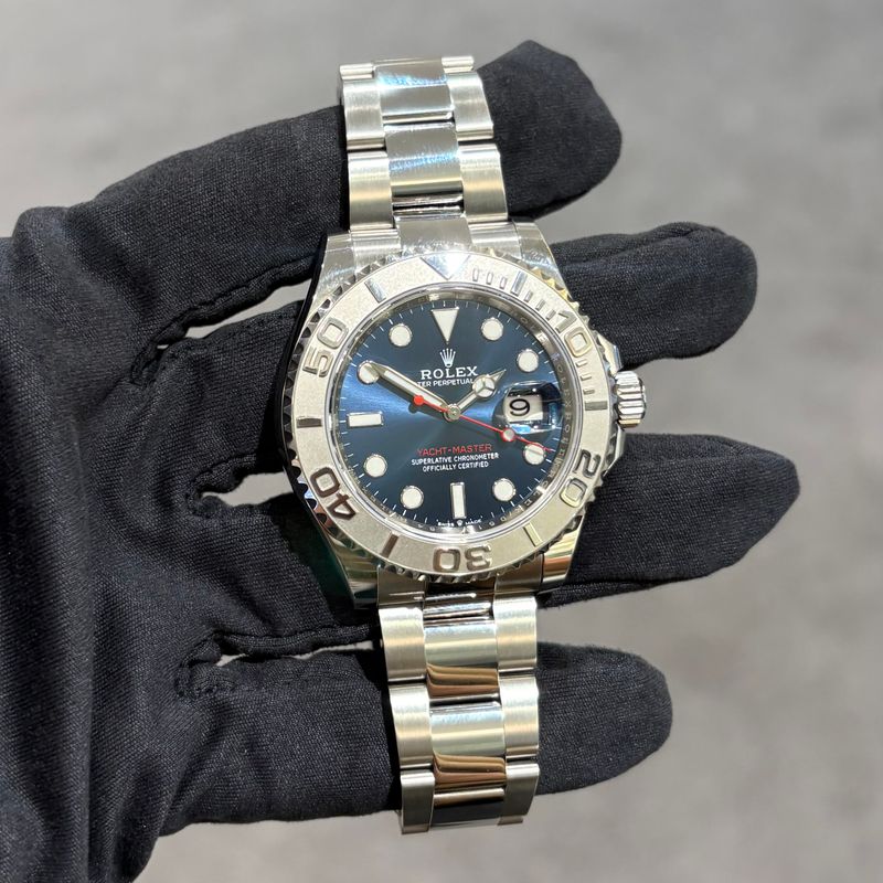 Pre-Owned Rolex Yacht-Master Blue Dial 126622