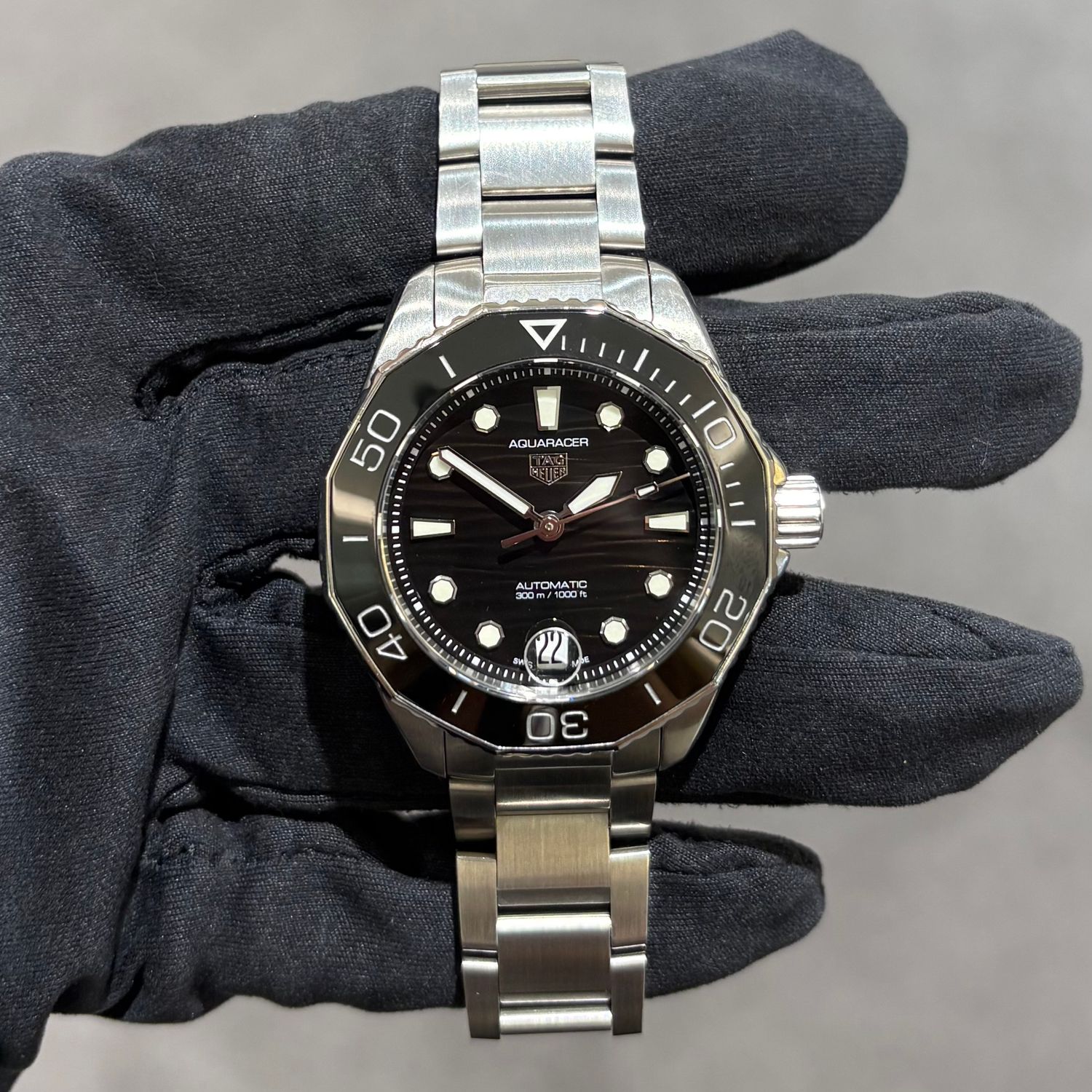 Pre-Owned Tag Heuer Aquaracer Lady Automatic Watch WBP231D-0 Pre-Owned Tag Heuer Aquaracer Lady Automatic Watch WBP231D-0