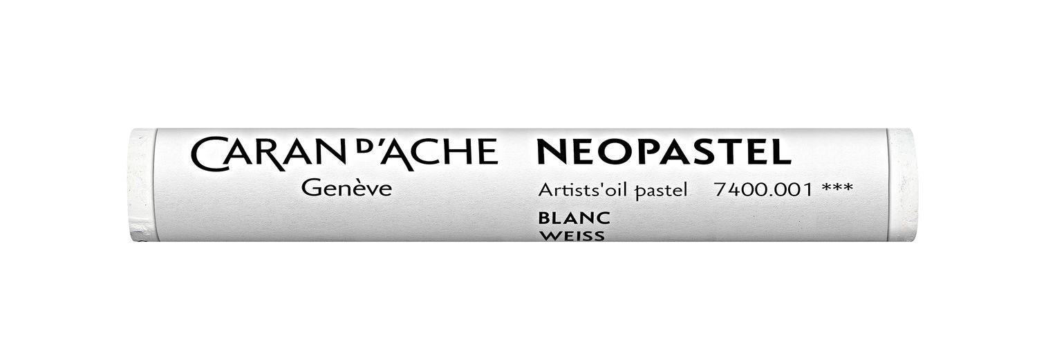 Neopastel - Single Oil Pastels, Colour: white 001
