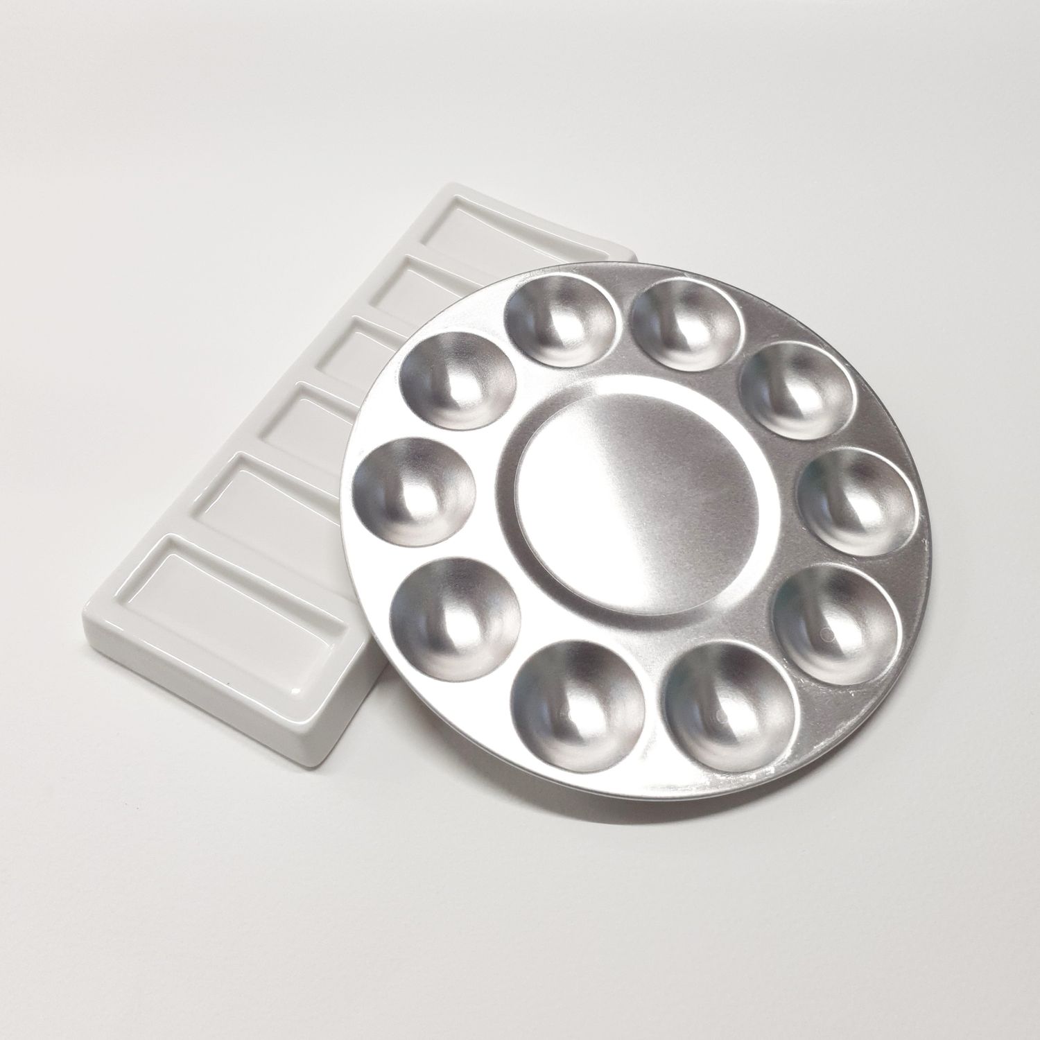 Aluminium or Porcelain Palette