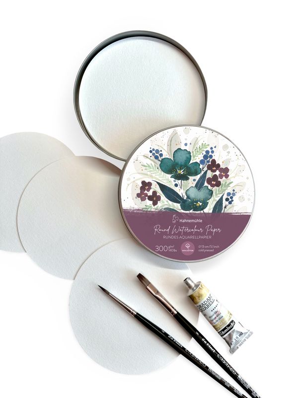Round Watercolour Tin