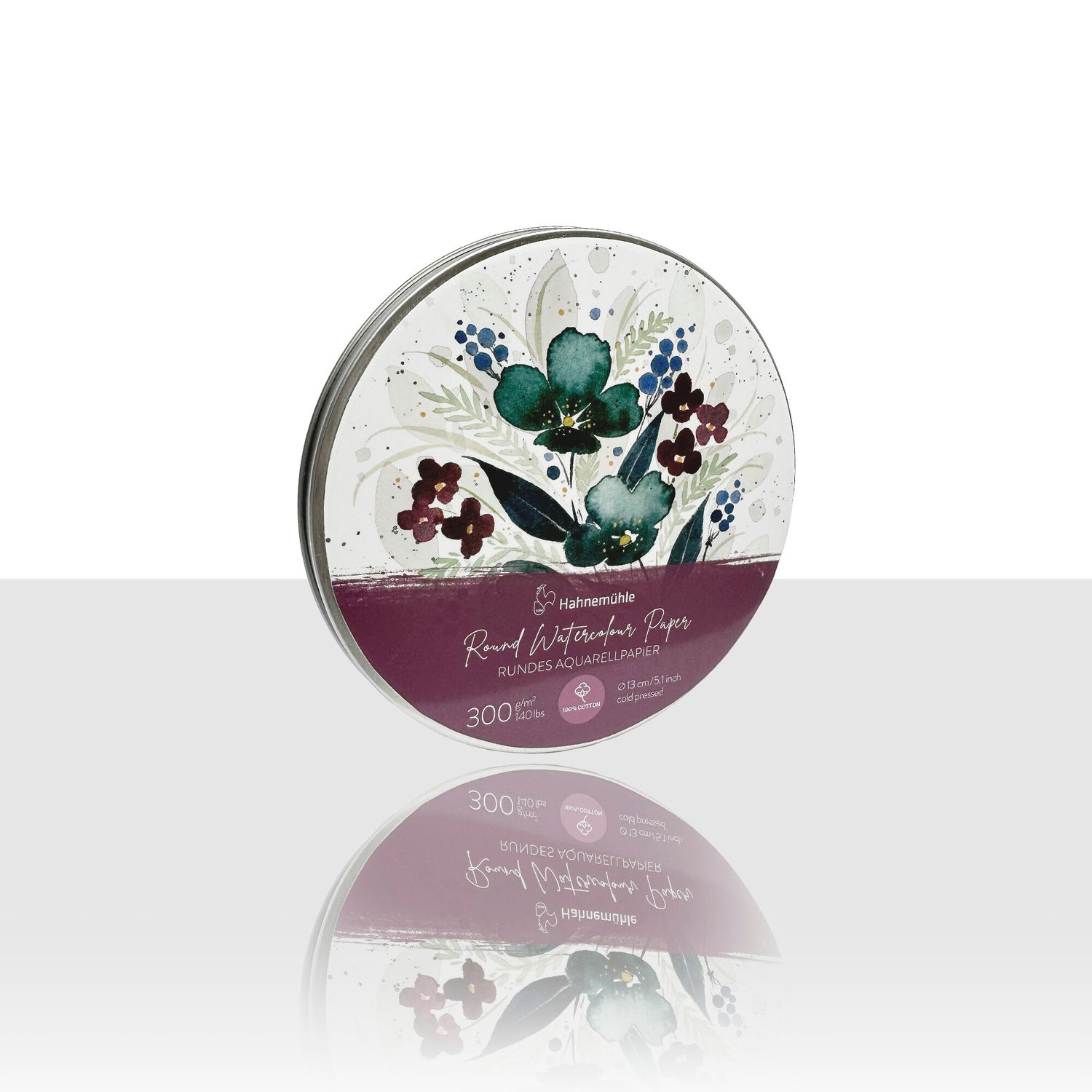 Round Watercolour Tin