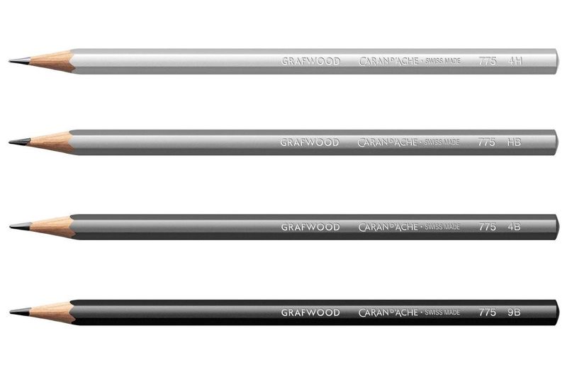 Graphite Pencil Grafwood (4H-9B)