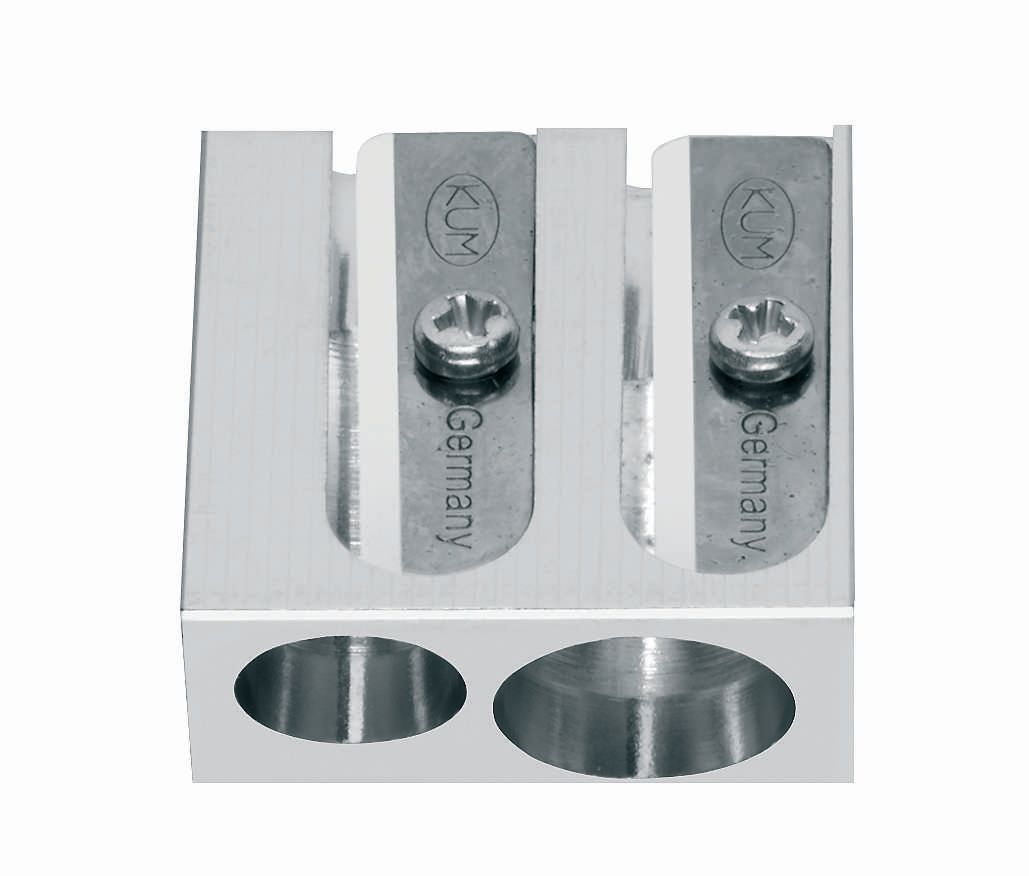 metal double pencil sharpener