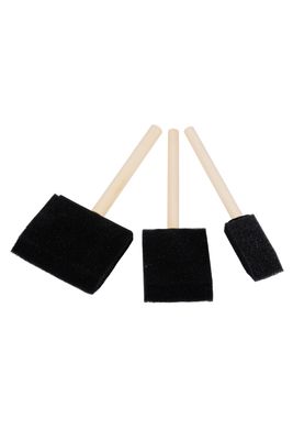 Foam brush set 3 Brushes 1&quot; 2&quot; &amp; 3&quot;