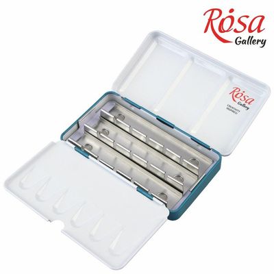 Rosa watercolour empty tin