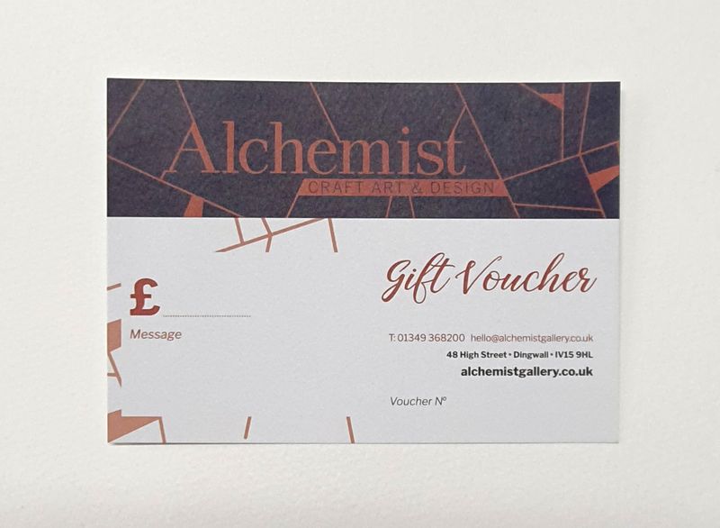 Gift cards; from £20 - £500