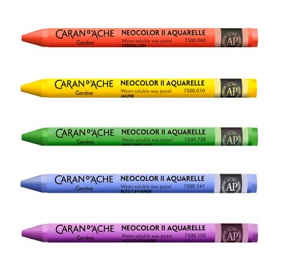 Neocolour II - Single Water Soluble Wax Pastels