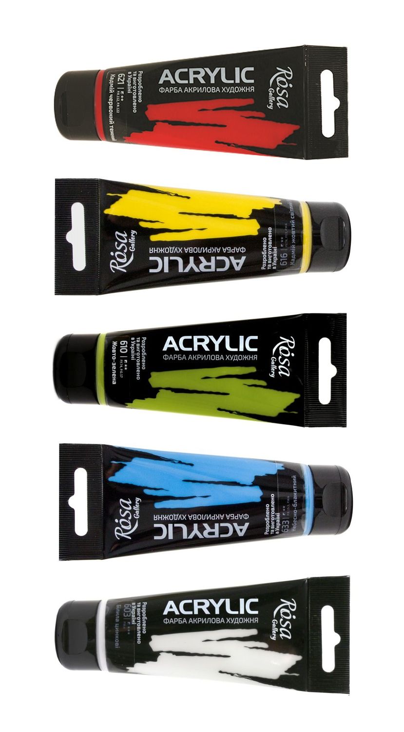 Rosa acrylic 60ml tube
