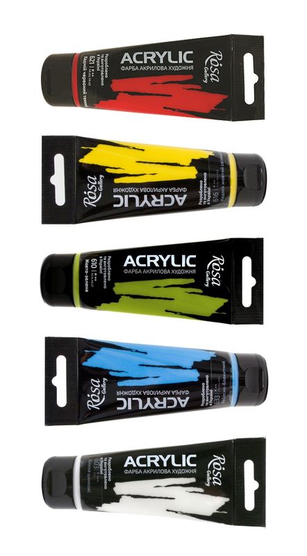 Rosa acrylic 60ml tube