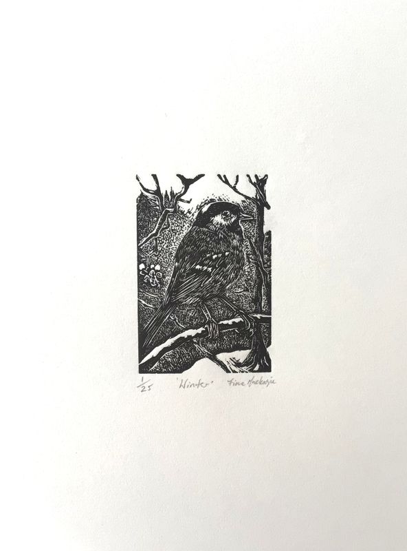 Winter (Coal Tit) by Fiona Mackenzie