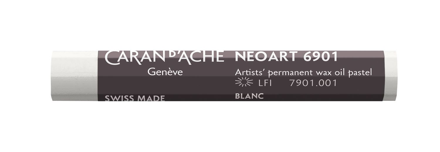 Caran D&#39;ache NEOART 6901 oil pastel, Colour: white 001