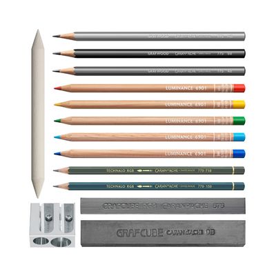 Pencils, Graphite and Charcoal