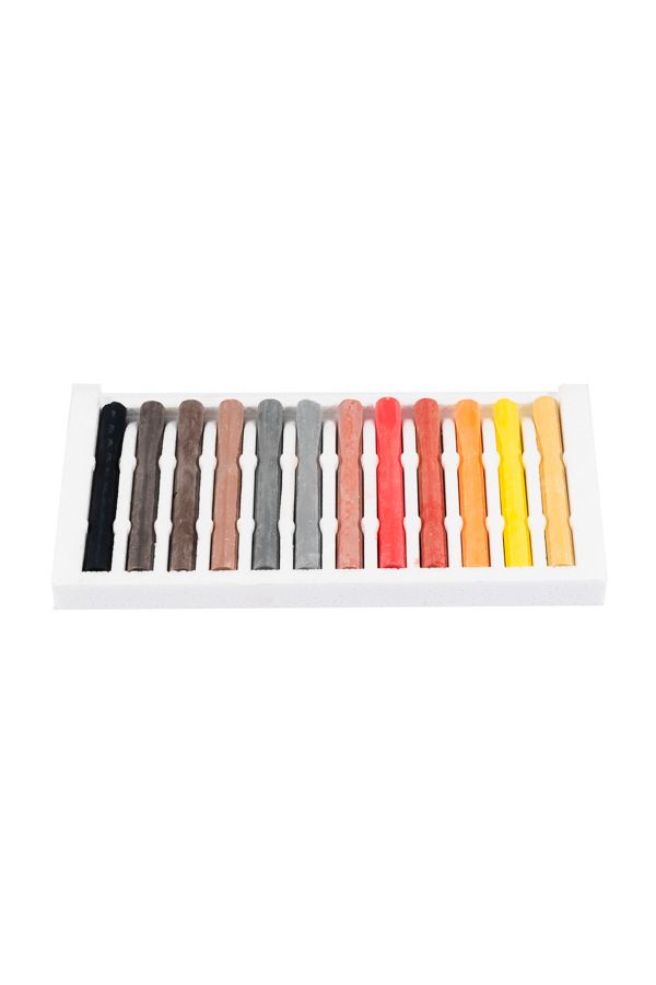 Pastel set, type: earth colours