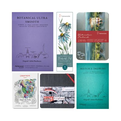 Books, Paper and Canvas
