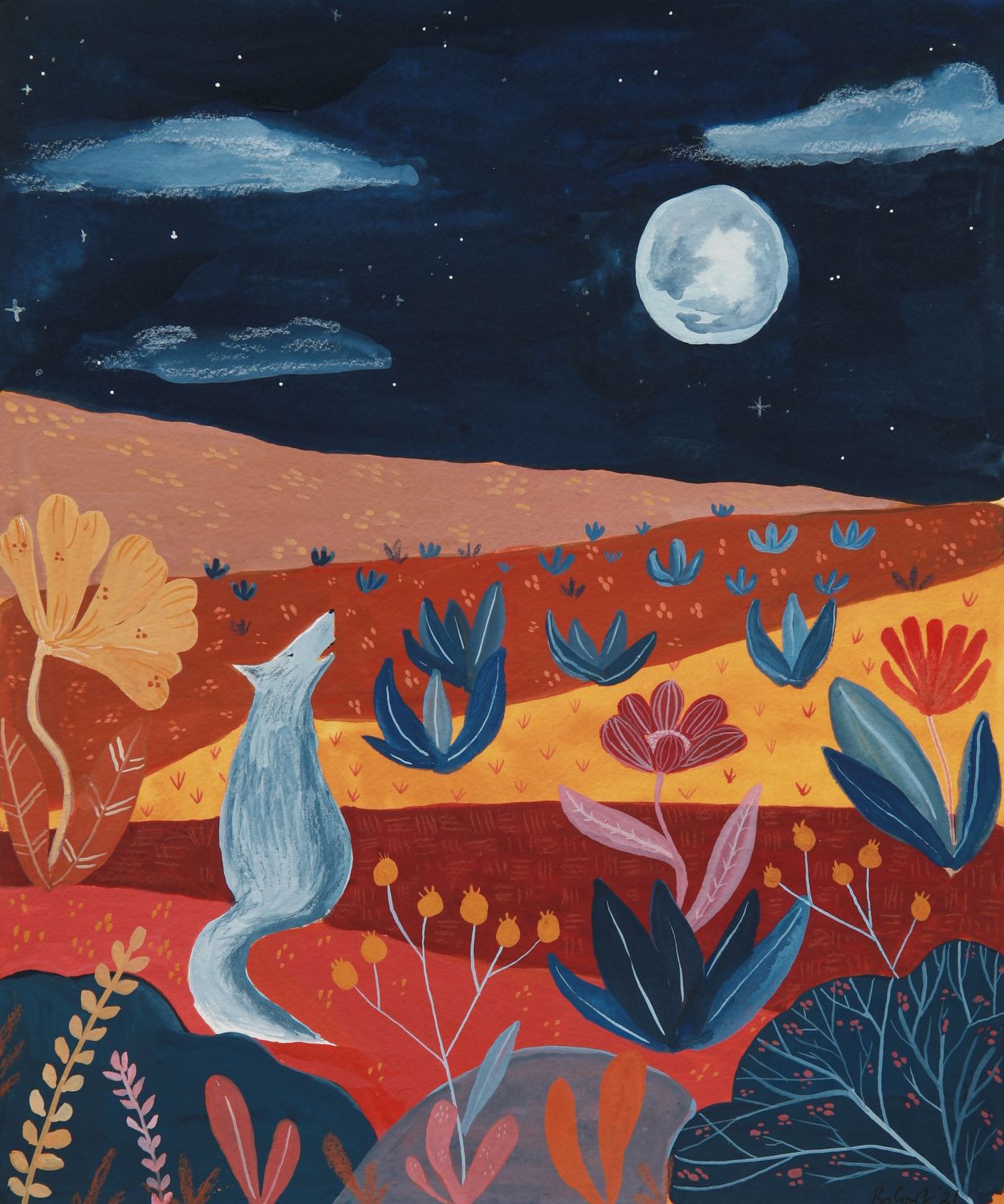 Watching the Moon by Bo Gort