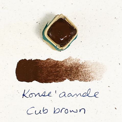 Beam Paintstone, Colour: cub brown