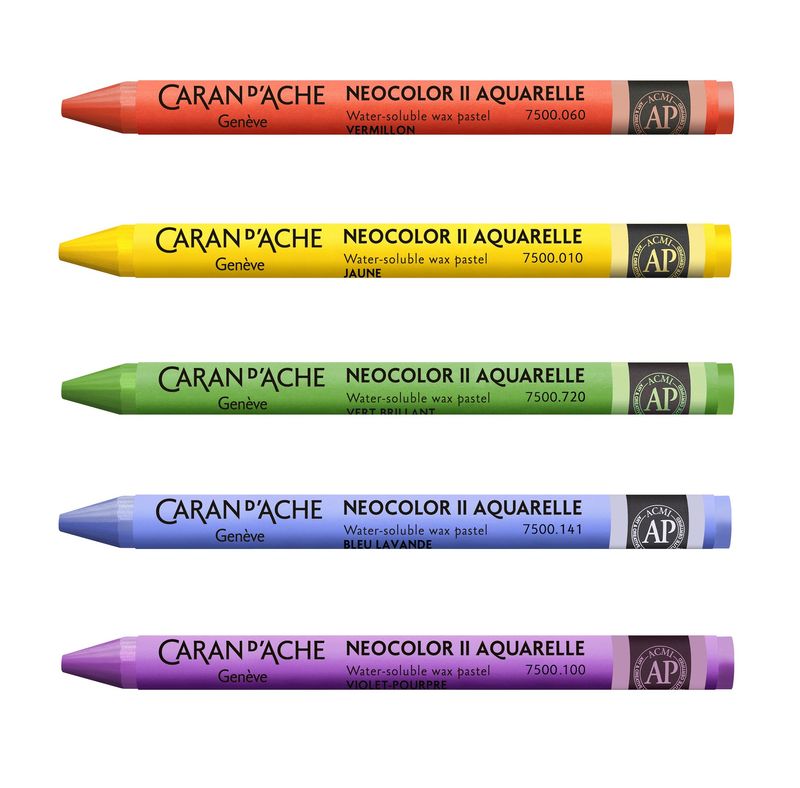 Neocolour II - Single Water Soluble Wax Pastels