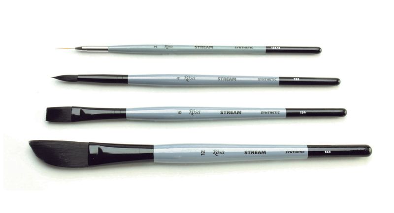 Rosa Gallery stream synthetic paint brush