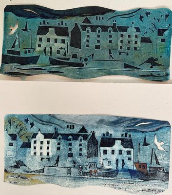 Small Scale Carton-Printing Workshop with Jane Harlington