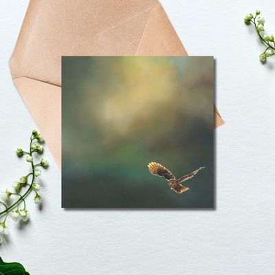 Tawny Owl Greetings Card