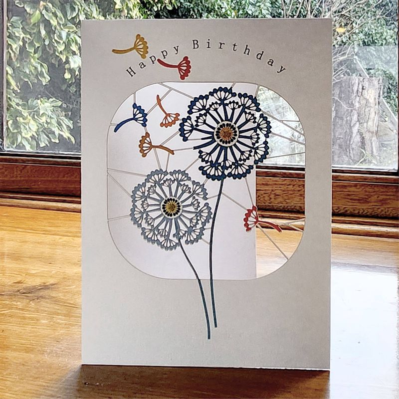Dandelion Seedheads - Happy Birthday