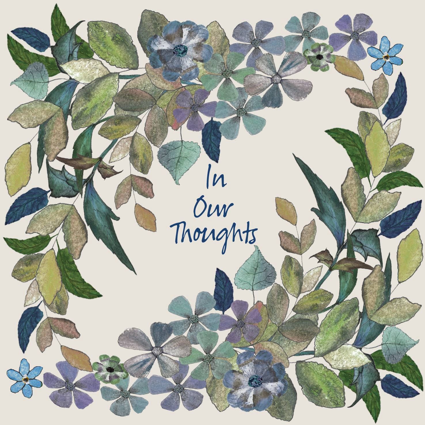 In Our Thoughts, Size: Small - 125mm x 125mm