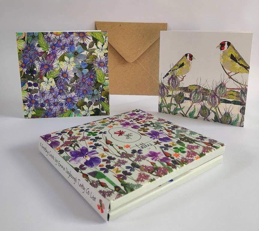 Goldfinch &amp; Florals - 8 pack card wallet