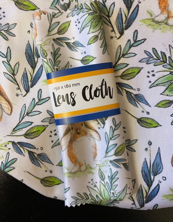 Spring Bunny Rabbit Lens Cloth