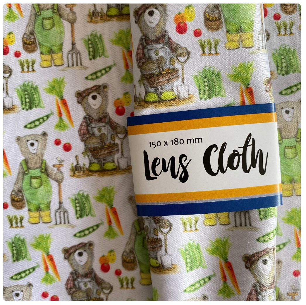 Garden Bears Lens Cloth