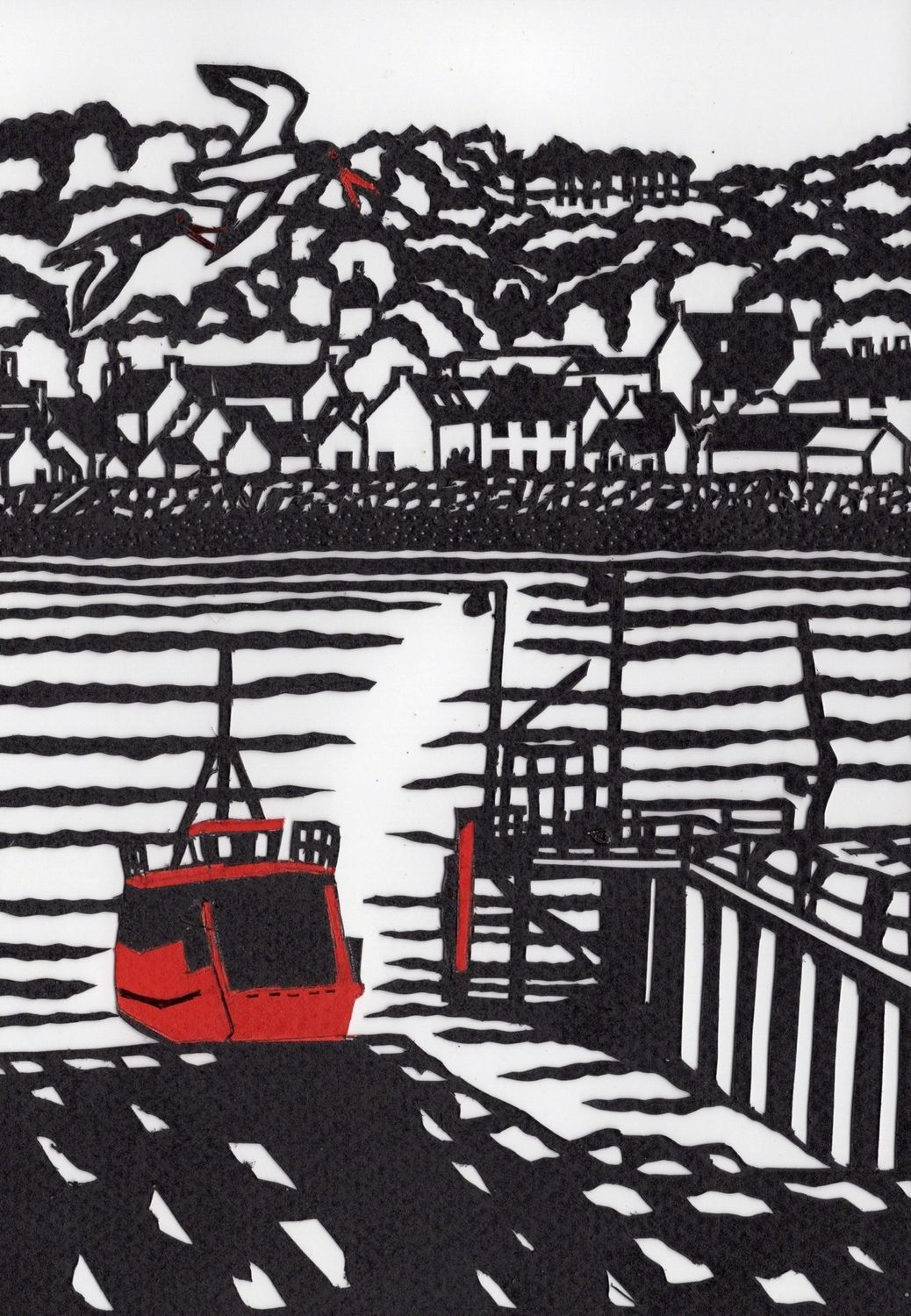 artist card by Kevin O'Neill - On The Road to Cromarty