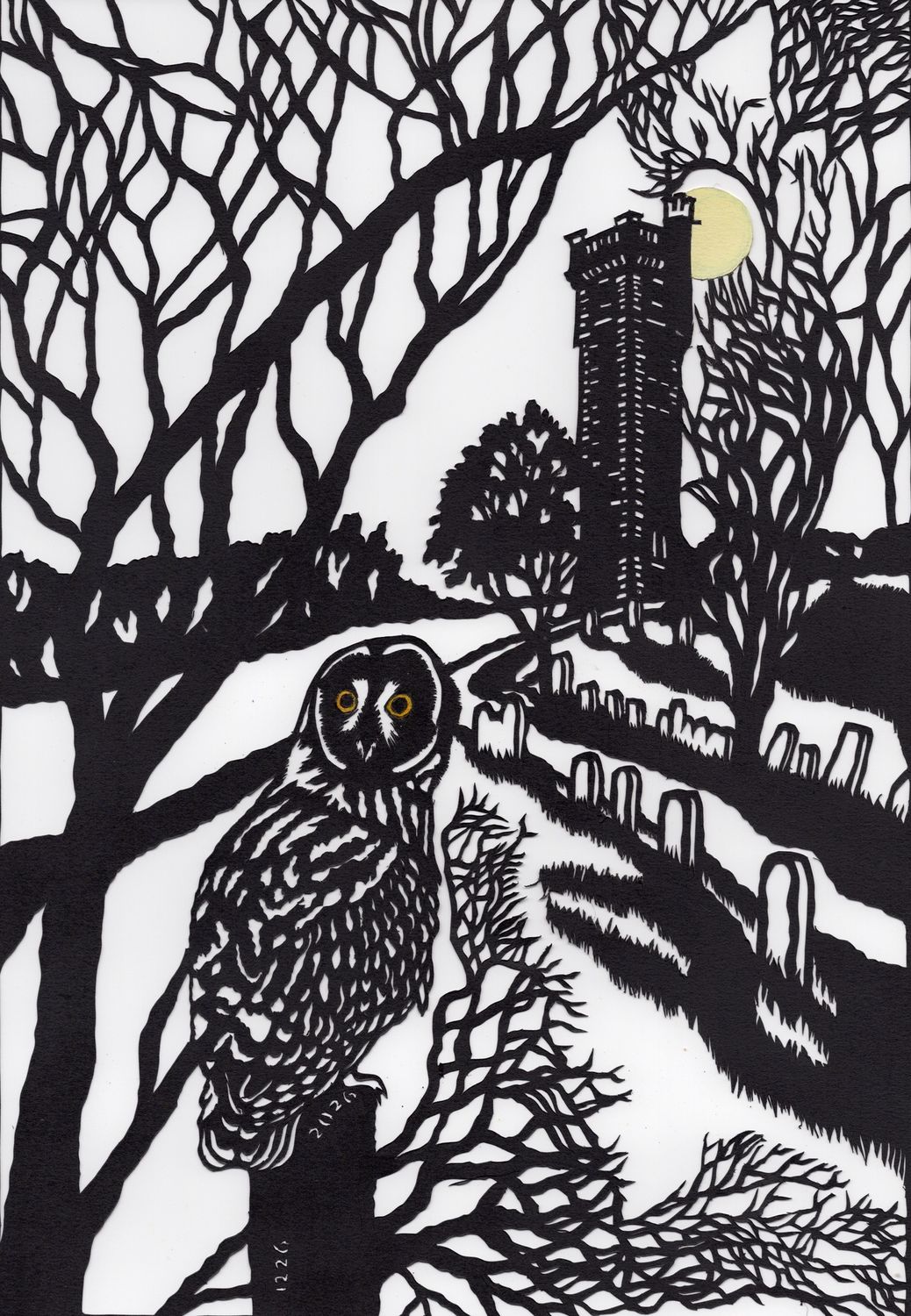 artist card by Kevin O'Neill - In Dingwall