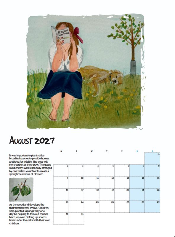Dingwall Community Woodland Calendar 2027