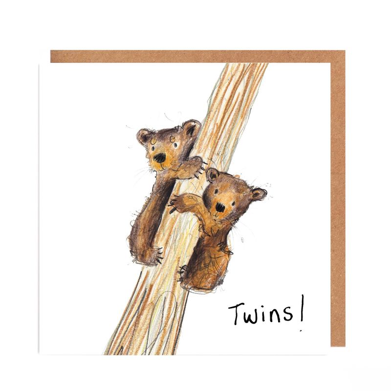Twin Bears card