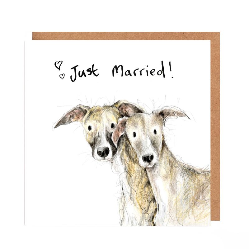 Just Married card