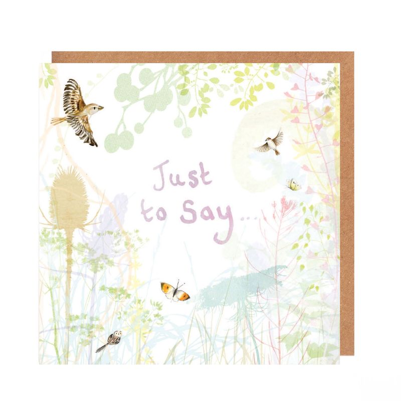 Just to say card