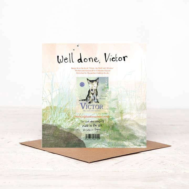 Well Done wolf card
