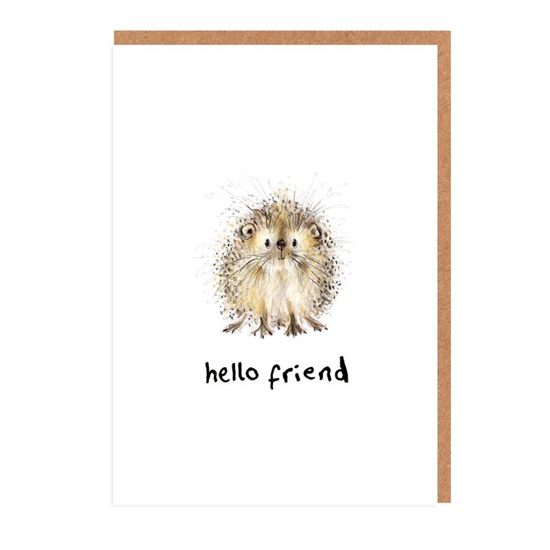 Hello Friend Mini Card